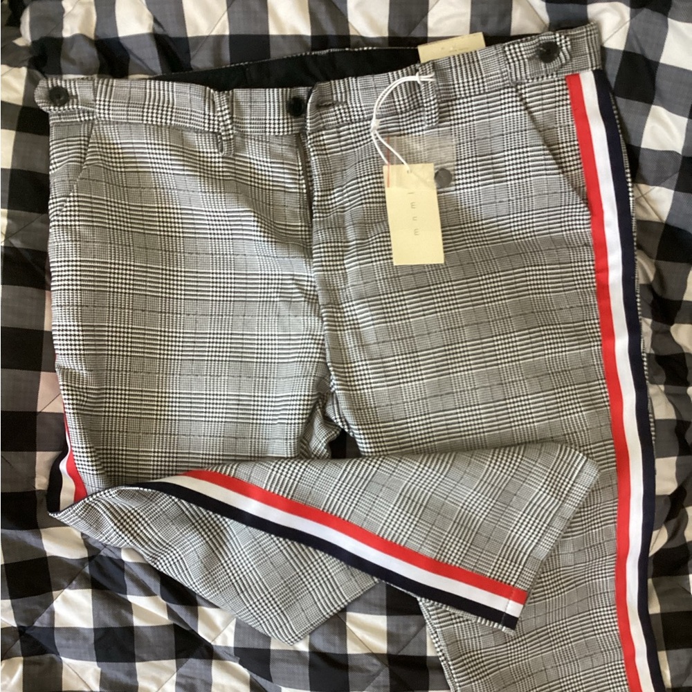 Grandpa track trousers… punk AF